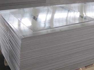 white aluminum sheet