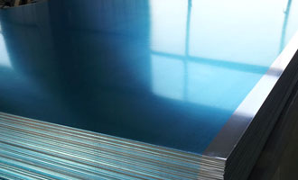 flat aluminum plate