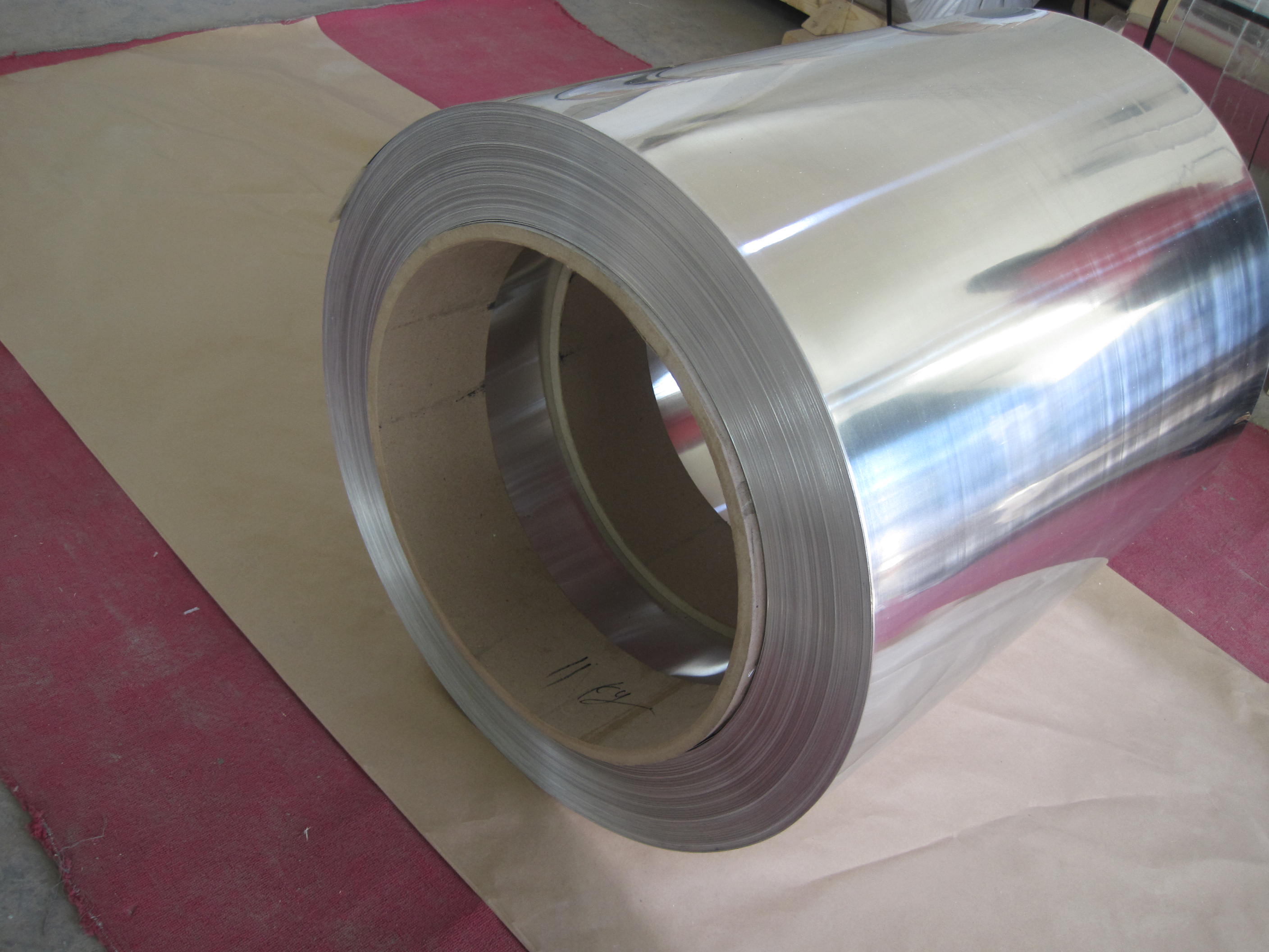 Aluminium strip for transformer